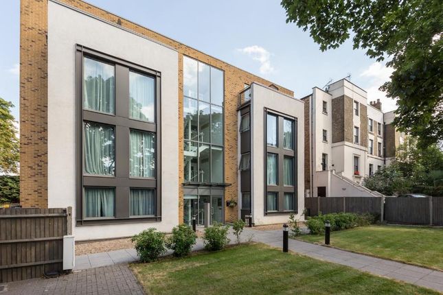 Camden Rise apartments, exterior with brick and glass facades