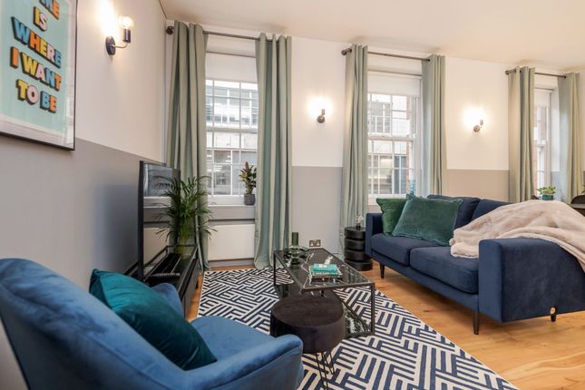 Living room of a serviced apartment in Kensington